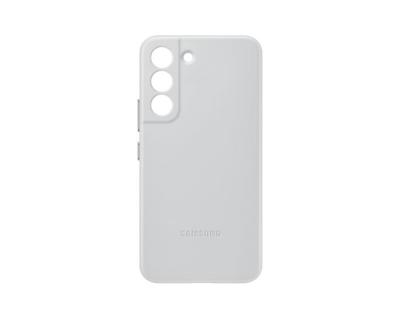 Samsung Galaxy S22 Leather Cover Light Gray