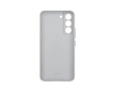Samsung Galaxy S22 Leather Cover Light Gray