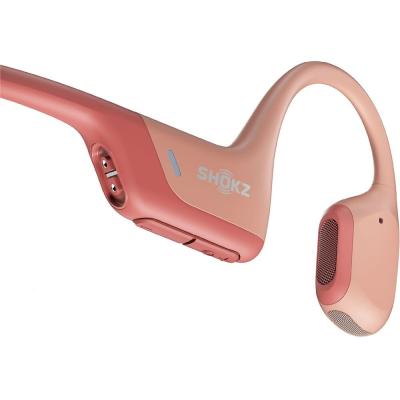 Shokz Openrun Pro Bone Conduction Open-Ear Endurance Wireless Bluetooth Headphones Pink