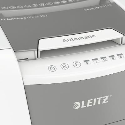 Leitz IQ AutoFeed Office 150 P5 Pro Iratmegsemmisítő White