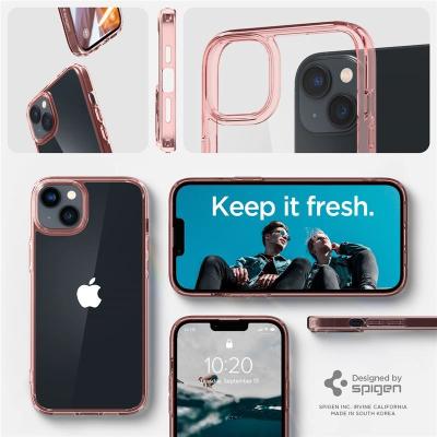 Spigen Ultra Hybrid, rose crystal - iPhone 14 Plus