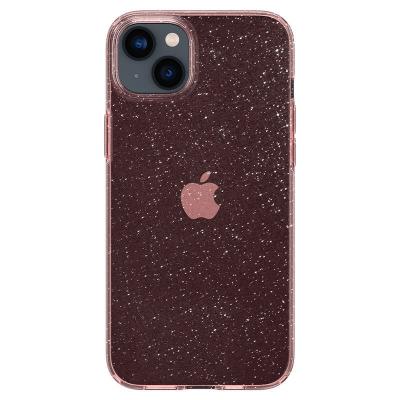 Spigen Liquid Crystal Glitter, rose quartz - iPhone 14