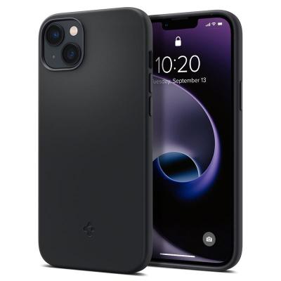 Spigen Silicone Fit MagSafe, black - iPhone 14