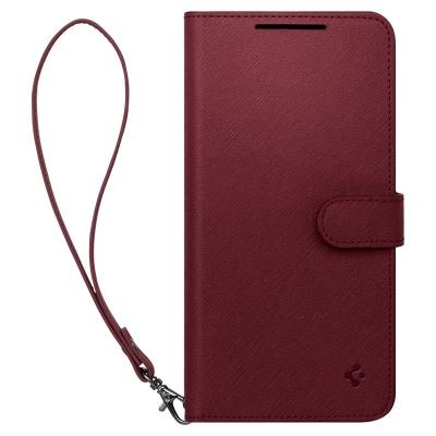 Spigen Wallet S Plus, burgundy - Samsung Galaxy S23+