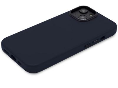 Decoded Leather BackCover, navy - iPhone 14