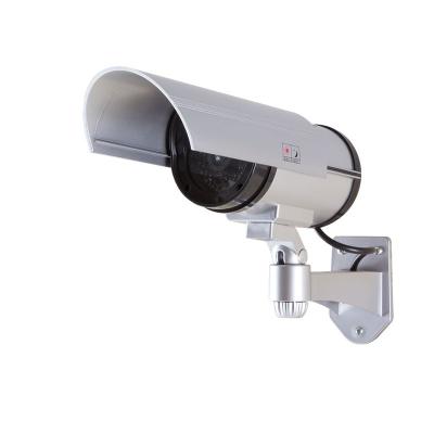 Logilink Dummy Security Camera with Red Flashing Light Silver