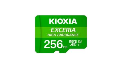KIOXIA 256GB microSDHC Exceria High Endurance CL10 UHS-I U3 + Adapter