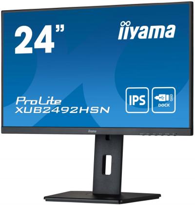 iiyama 24" ProLite XUB2492HSN-B5 IPS LED