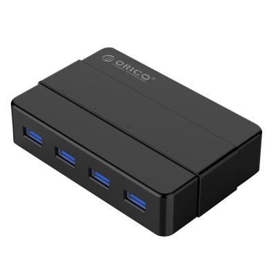 Orico H4928-U3-V1-EU-BK-BP 4-portos USB3.0 HUB with power supply Black