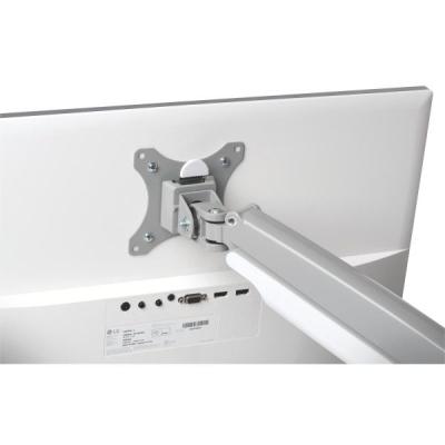 Kensington SmartFit One-Touch Height Adjustable Single Monitor Arm Silver