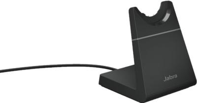 Jabra Evolve2 65 MS Teams Mono Bluetooth Headset + Charging Stand Black