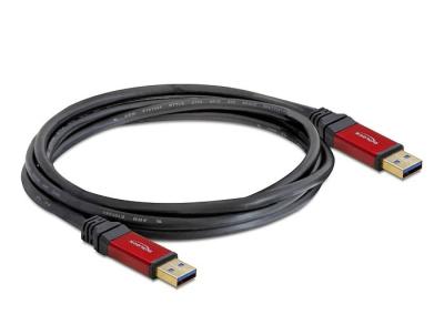 DeLock Cable USB 3.0 Type-A male > USB 3.0 Type-A male 3m Premium