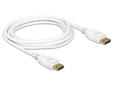 DeLock DisplayPort 1.2 male > DisplayPort male 4K 3m cable White