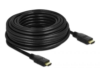 DeLock Active HDMI Cable 4K 60Hz 15m Black