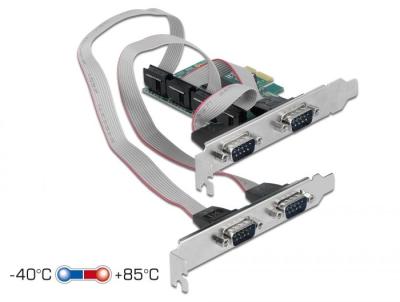DeLock PCI Express Card to 4x Serial RS-232