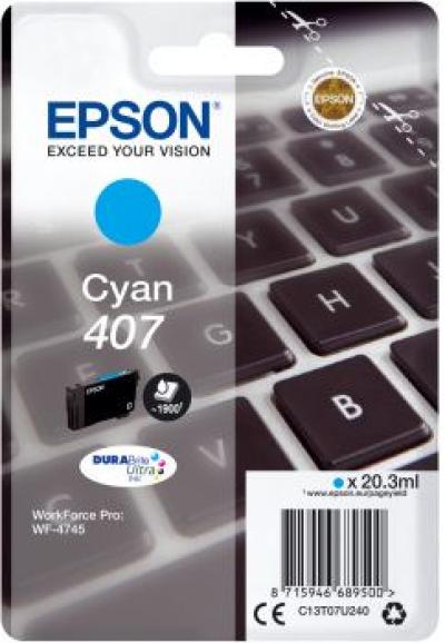 Epson T07U2 (407) Cyan tintapatron