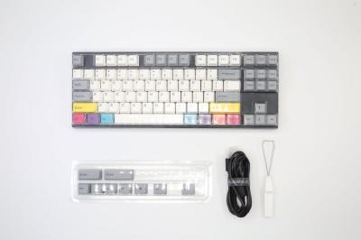 Varmilo VEM88 CMYK USB EC V2 Iris Mechanical Gaming Keyboard Grey/White HU