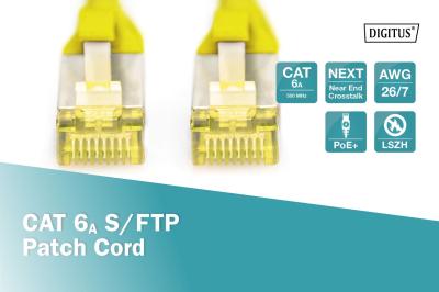 Digitus CAT6A S-FTP Patch Cable 30m Yellow