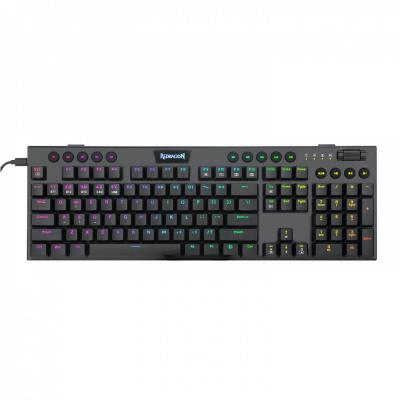 Redragon Horus, wired&2.4G&BT mechanical Keyboard, RGB, blue switch Black HU