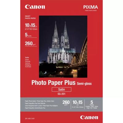 Canon SG-201 260g 10x15 5db Félfényes Fotópapír