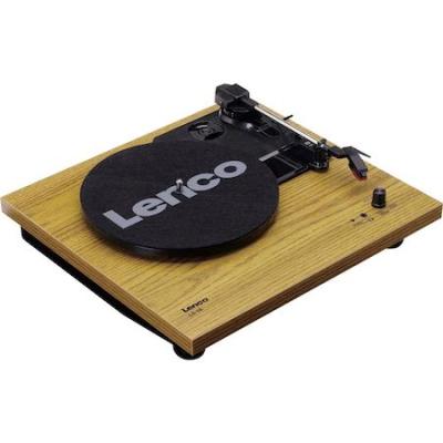 Lenco LS-10 Lemezlejátszó beépített hangszóróval Wood