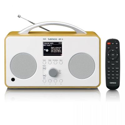 Lenco PIR-645WH  Internet, DAB, FM RADIO, Bluetooth White