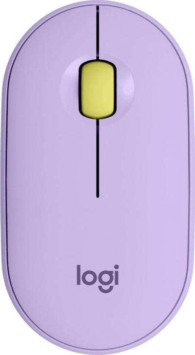 Logitech Pebble M350 Bluetooth/Wireless Levander Lemonade
