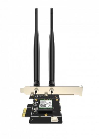 Tenda E33 AX5400 Tri-band Gigabit Wi-Fi 6E PCI-E Adapter