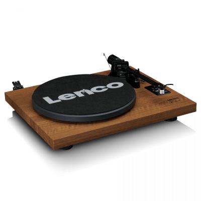 Lenco LS-480WD Lemezlejátszó hangfalakkal Wood