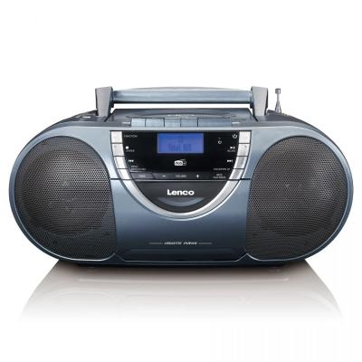 Lenco SCD-6800GY Boombox with DAB+ FM radio and CD/ MP3 player