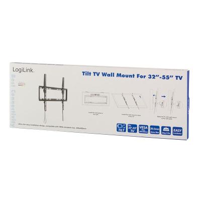 Logilink BP0010 32"-55" TV Wall Mount Tilt Black