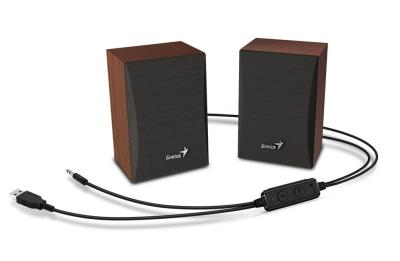 Genius SP-HF380BT Bluetooth Speaker Wood