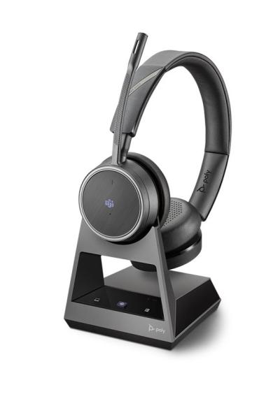 Poly Plantronics Voyager 4220-M Duo Wireless Bluetooth USB-C Headset Black