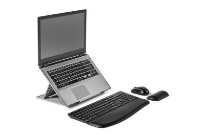 Kensington SmartFit Easy Riser Go Adjustable Ergonomic Laptop Riser and Cooling Stand for up to 17" Laptops