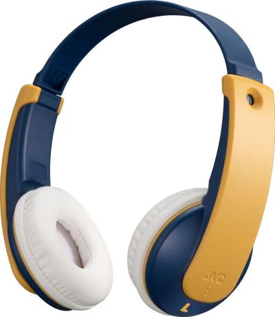 JVC HA-KD10W-Y Wireless Bluetooth Headphones for Kids Yellow