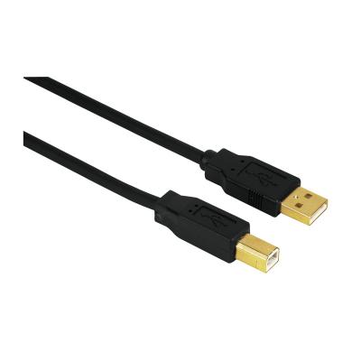 Hama USB-A - USB-B kábel 3m Black