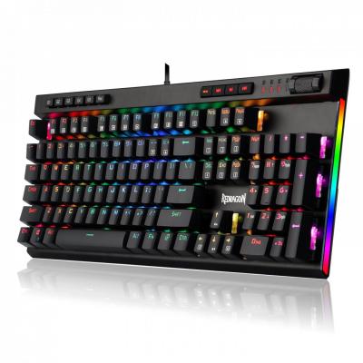 Redragon Vata RGB Mechanical Gaming Keyboard Blue Switches Black HU