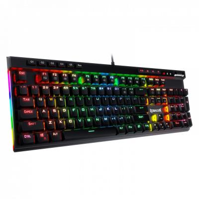 Redragon Vata RGB Mechanical Gaming Keyboard Red Switches Black HU