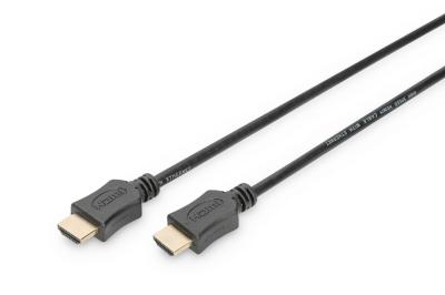 Assmann HDMI Standard connection cable, type A 3m Black