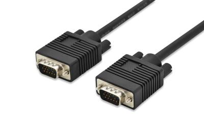 Assmann VGA Monitor connection cable, HD15 5m Black