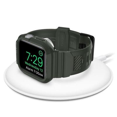 Spigen Rugged Armor Pro, green - Apple Watch 8/7 (45mm)/SE 2022/6/SE/5/4 (44mm)