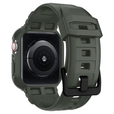Spigen Rugged Armor Pro, green - Apple Watch 8/7 (45mm)/SE 2022/6/SE/5/4 (44mm)