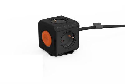 Allocacoc PowerCube Extended Remote 1,5m Black/Orange