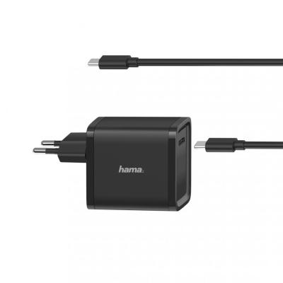 Hama Universal USB-C Power Supply Unit Power Delivery 45W Black