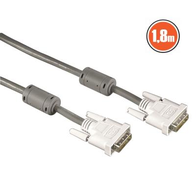 Hama DVI-D (Dual Link) (24+1) Cable 1,8m Grey