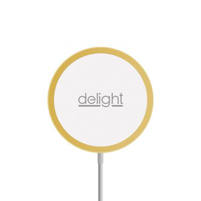 Delight Mágneses vezeték nélküli töltőpad Type-C Gold