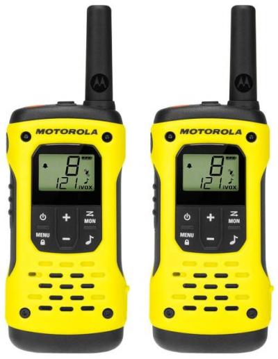 Motorola Talkabout T92 H2O Walkie-Talkie (2 Pcs) Yellow/Black