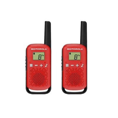 Motorola Talkabout T42 Dual Walkie-Talkie (2 Pcs) Red