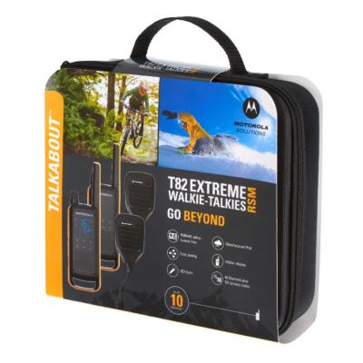 Motorola Talkabout T82 Extreme RSM Dual Walkie-Talkie (2 Pcs) Black