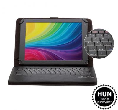 Alcor BT-100 Tablet Tok + Bluetooth Billentyűzet 9-10" Black HU
